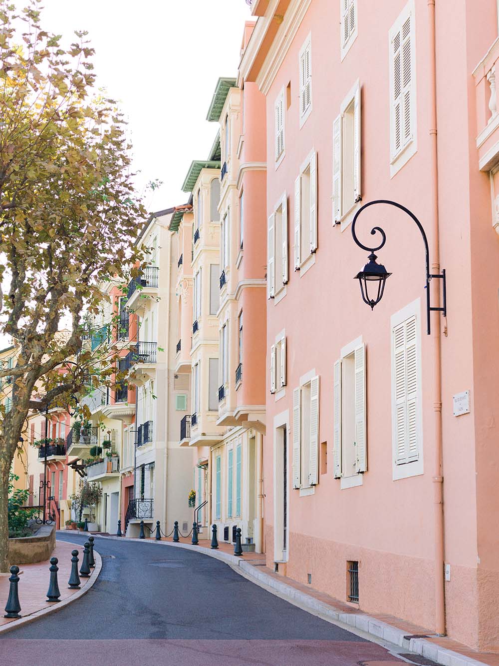 les rues de la ville de monaco monte carlo